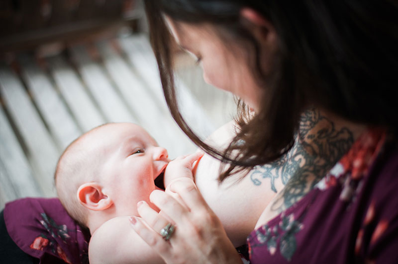 Katie, Otto + Ellanor – Nursing Photography